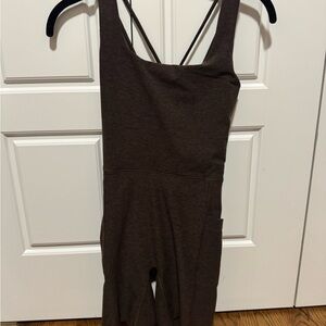 Brown One Piece workout